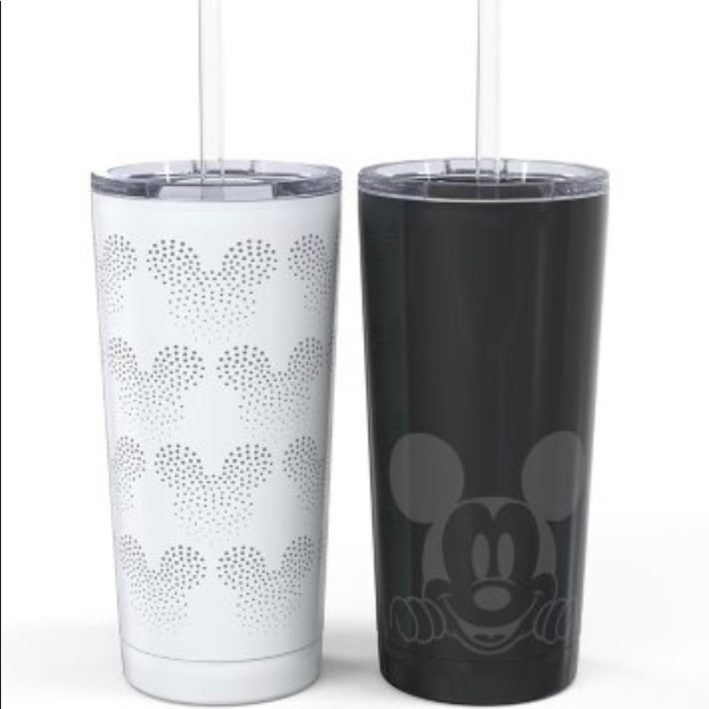 ❤️NEW!!!❤️2 piece set Zak Stainless Steel Vacuum Insulated Steel Tumbler.Mickey.